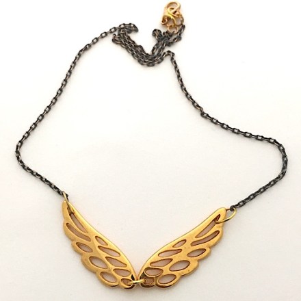 Necklace wings